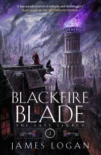 Book Cover for The Blackfire Blade by James Logan