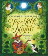 Book Cover for Twelfth Night by Georghia Ellinas, William Shakespeare, England  1996  Globe Theatre London