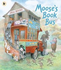 Book Cover for Moose's Book Bus by Inga Moore
