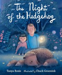 Book Cover for The Night of the Hedgehog by Tanya Rosie