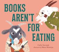 Book Cover for Books Aren't for Eating by Carlie Sorosiak