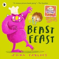 Book Cover for Monster Post by Emma Yarlett