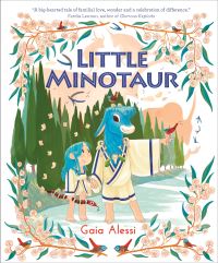 Book Cover for Little Minotaur by Gaia Alessi
