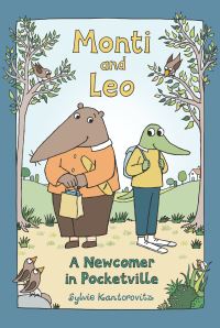 Book Cover for Monti and Leo by Sylvie Kantorovitz