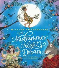 Book Cover for A Midsummer Night's Dream by Georghia Ellinas, William Shakespeare, England  1996  Globe Theatre London