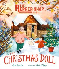 Book Cover for The Christmas Doll by Amy Sparkes