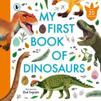 Book Cover for My First Book of Dinosaurs by Zoë Ingram