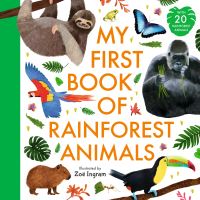 Book Cover for My First Book of Rainforest Animals by Zoë Ingram