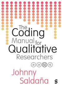 Book Cover for The Coding Manual for Qualitative Researchers by Johnny Saldaña