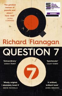 Book Cover for Question 7 by Richard Flanagan