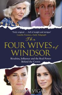 Book Cover for The Four Wives of Windsor by Simon Vigar