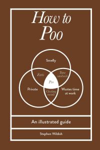 Book Cover for How to Poo by Stephen Wildish