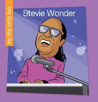 Book Cover for Stevie Wonder by Katlin Sarantou