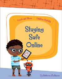 Book Cover for Staying Safe Online by Adrienne Matteson