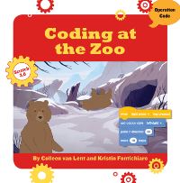 Book Cover for Coding at the Zoo by Kristin Fontichiaro, Colleen Lent