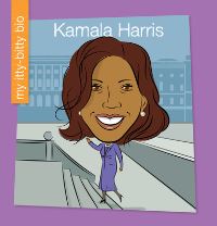Book Cover for Kamala Harris by Katlin Sarantou