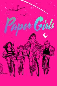 Book Cover for Paper Girls. Book One by Brian K Vaughan