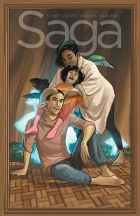 Book Cover for Saga. Volume Nine by Brian K Vaughan