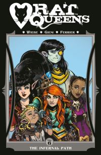 Book Cover for The Infernal Path by Kurtis J Wiebe