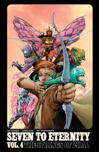 Book Cover for The Springs of Zhal by Rick Remender