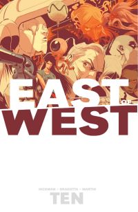 Book Cover for East of West. Ten by Jonathan Hickman