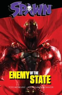 Book Cover for Spawn. Enemy of the State by Todd McFarlane