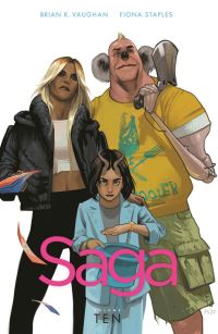 Book Cover for Saga. Book 10 by Brian K Vaughan