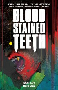 Book Cover for Blood Stained Teeth by Christian Ward