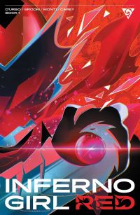 Book Cover for Inferno Girl Red. Volume 1 by Mat Groom