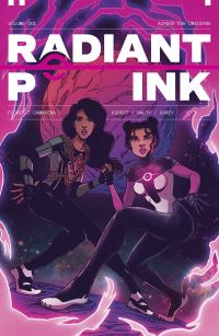 Book Cover for Radiant Pink. Volume 001 Across the Universe by Meghan Camarena, Melissa Flores