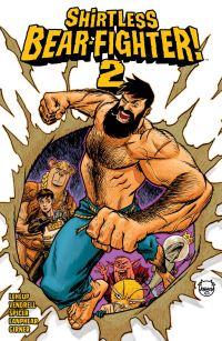 Book Cover for Shirtless Bear-Fighter!. Volume 2 by Jody Leheup