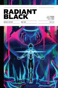 Book Cover for Radiant Black. Year One by Kyle Higgins