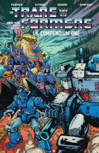 Book Cover for The Transformers. UK Compendium One by Simon Furman