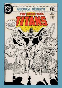 Book Cover for George Perez's New Teen Titans Artist's Edition by Marv Wolfman
