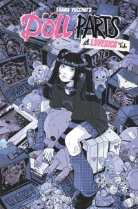 Book Cover for Luana Vecchio's Doll Parts. A Lovesick Tale by Luana Vecchio, David Hine, Matt Hawkins