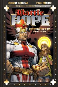 Book Cover for Battle Pope 25th Anniversary Deluxe Hardcover by Robert Kirkman