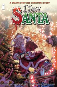 Book Cover for I Saw Santa by Chris Killian, Andrew Sanders