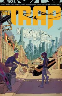 Book Cover for The Trap by Lance Briggs, Kyle Higgins, Tamra Bonvillain