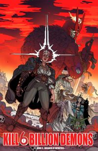 Book Cover for Kill 6 Billion Demons. Book 5 by Tom ParkinsonMorgan