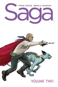 Book Cover for Saga. Volume 2 by Brian K Vaughan, Nick Spencer, Ed Brubaker