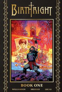 Book Cover for Birthright Deluxe. Book One by Joshua Williamson, Andrei Bressan
