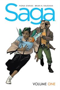 Book Cover for Saga. Volume 1 by Brian K Vaughan