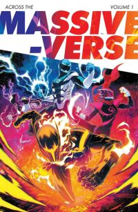 Book Cover for Across the Massive-Verse. Volume 1 by Kyle Higgins, Ryan Parrott, Melissa Flores, Mat Groom