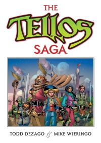 Book Cover for The Tellos Saga by Todd Dezago