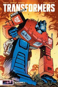 Book Cover for Transformers. Vol. 1 by Daniel Warren Johnson