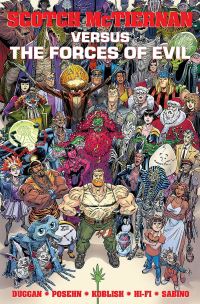 Book Cover for Scotch McTiernan Versus the Forces of Evil by Gerry Duggan, Brian Posehn