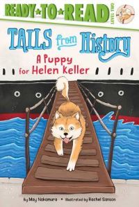 Book Cover for A Puppy for Helen Keller by May Nakamura