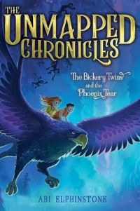Book Cover for The Bickery Twins and the Phoenix Tear by Abi Elphinstone