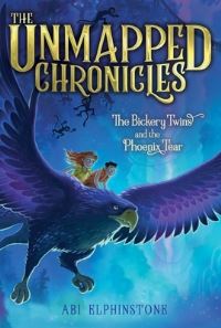 Book Cover for The Bickery Twins and the Phoenix Tear by Abi Elphinstone