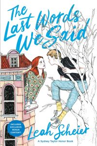 Book Cover for The Last Words We Said by Leah Scheier